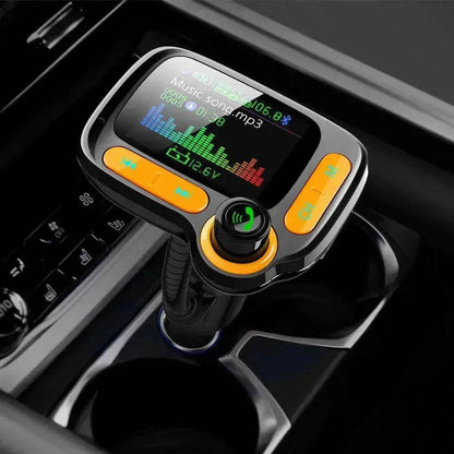 Lecteur multifonction Bluetooth de voiture avec grand écran couleur