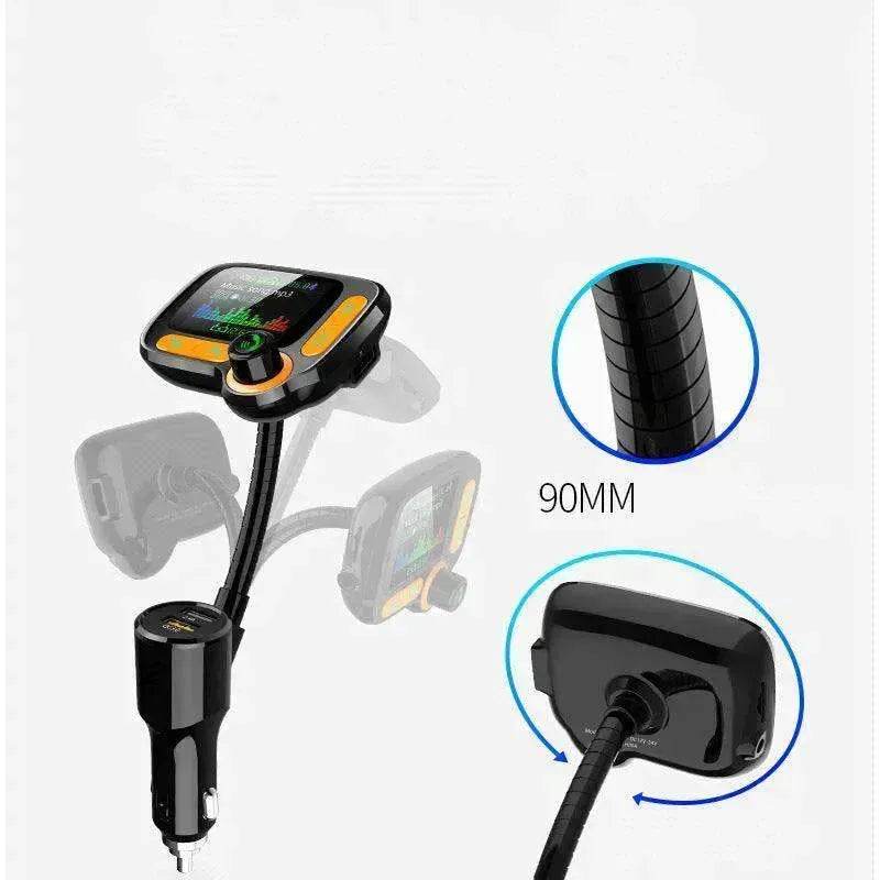 Lecteur multifonction Bluetooth de voiture avec grand écran couleur