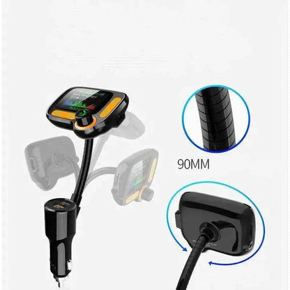 Lecteur multifonction Bluetooth de voiture avec grand écran couleur