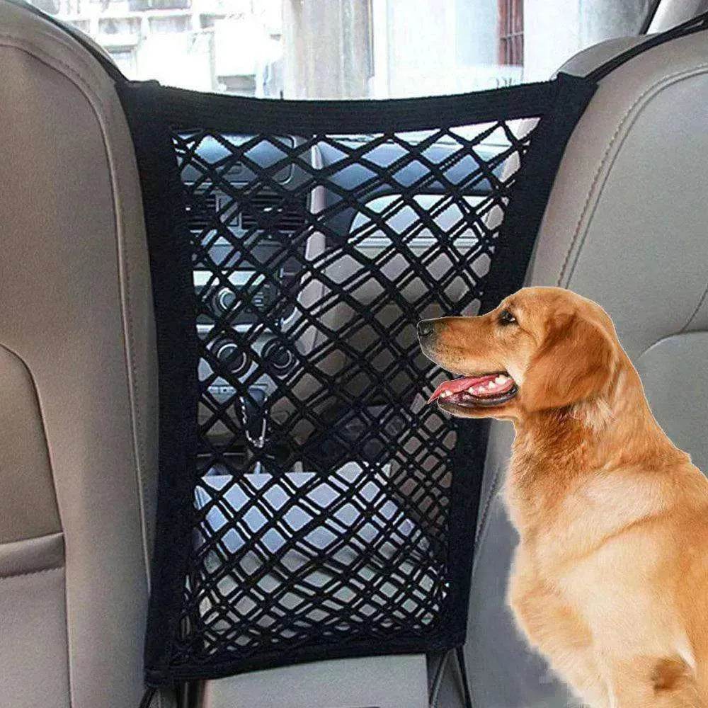 Filet de sécurité pour animaux de compagnie et enfants - Barrière de séparation pour voiture