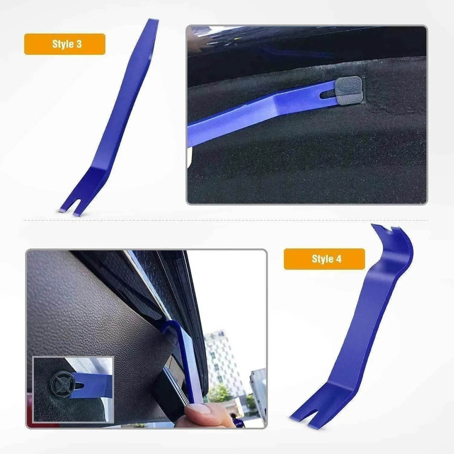 Car Trim Removal Tool Kit Set for Door Panel Fastener Dashboard