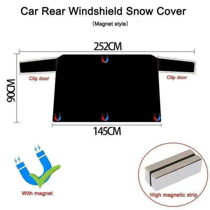 Car snow cover