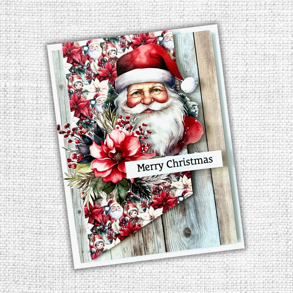 Joyeuses Fêtes Blocs de Papiers Prédécoupés 32391
