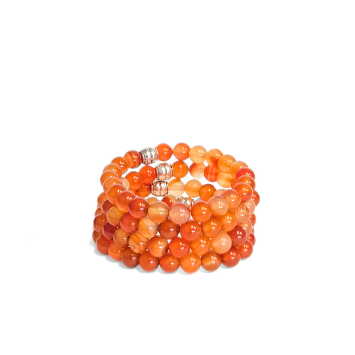 Carnelian Gemstone Bracelet - The Stone of Creativity