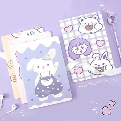 Cartoon A5 Notebook 30 Sheets For Office School Home Cartoon