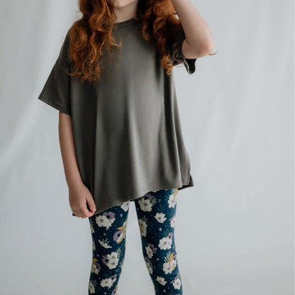 Youth Bamboo Oversized T-Shirt | Sage
