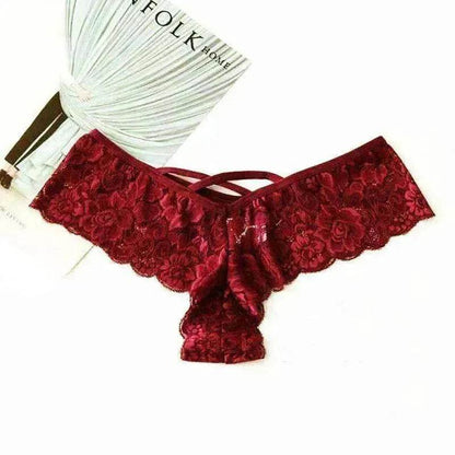 Charming Lace Thong Panties S-3XL!