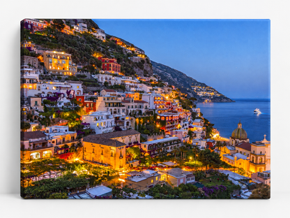 Vibrant Amalfi Coast - Canvas Print-Skyline