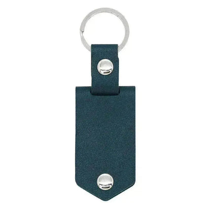 Chick & Unique Leather Photo Stainless steel UV Color Printed Keychain