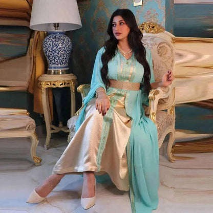 Chiffon Dress Foreign Trade Arab  Women's Clothing