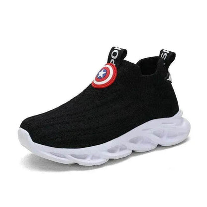 Children's Shoes Men's Knitted Shoes   Small White Shoes