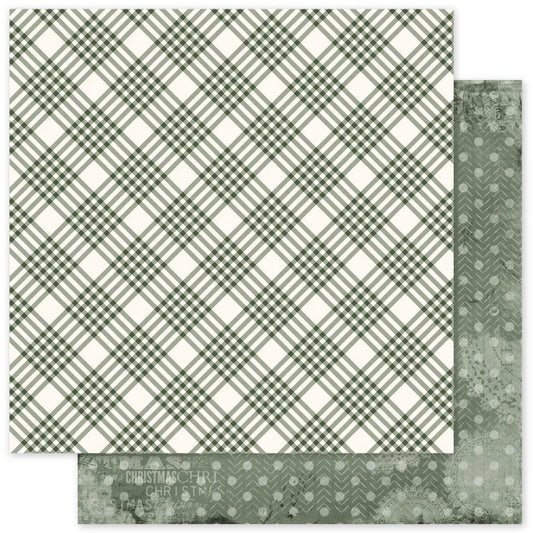 Christmas Holly Basics F 12x12 Paper (12pc Bulk Pack) 35160