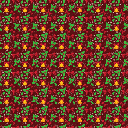 Craft HTV  Christmas Bells Pattern 2