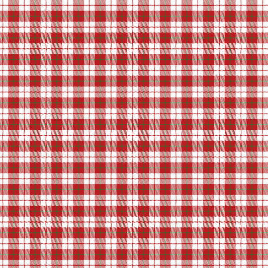 Craft HTV Christmas Plaid Pattern 4