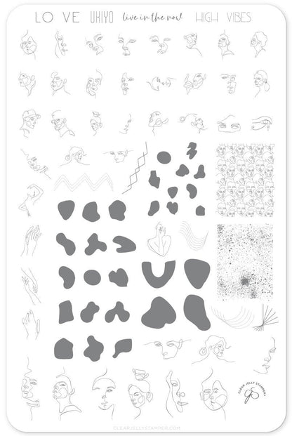 Clear Jelly Stamper - Mod Life Human Form