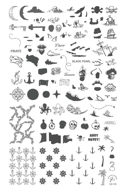 Clear Jelly Stamper - Anchors Away