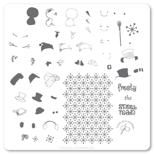 Clear Jelly Stamper - Do You Want to Build a Snowman?