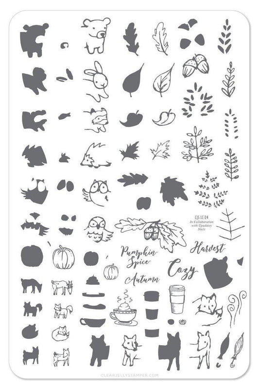 Clear Jelly Stamper - Pumpkin Spice