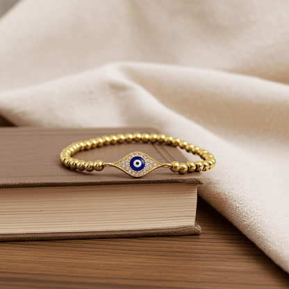 Slip-on beaded bracelets