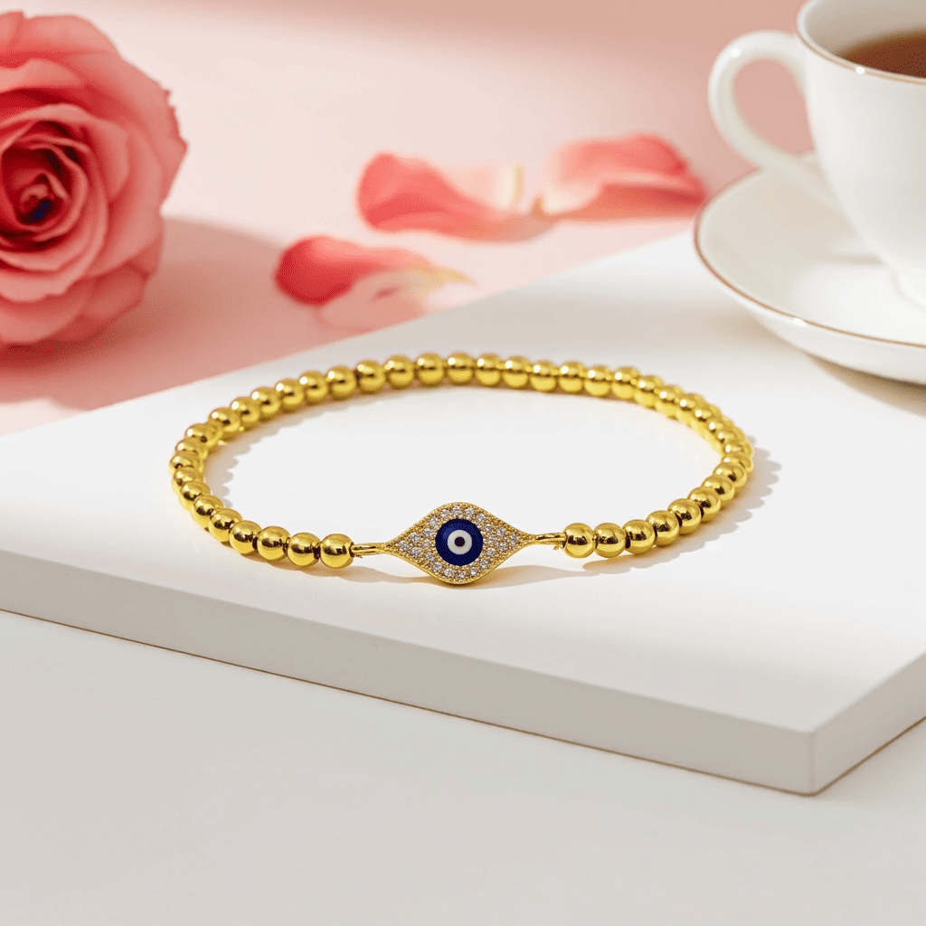 Slip-on beaded bracelets