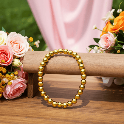 Slip-on beaded bracelets