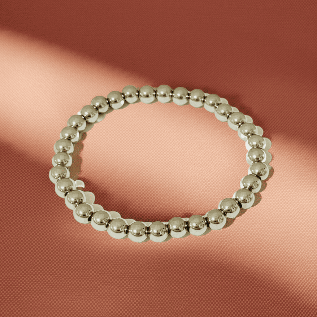 Slip-on beaded bracelets
