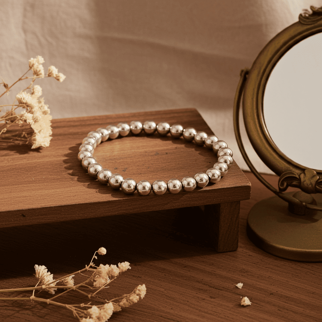 Slip-on beaded bracelets