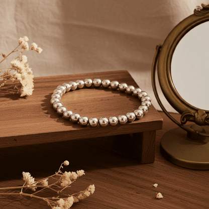 Slip-on beaded bracelets