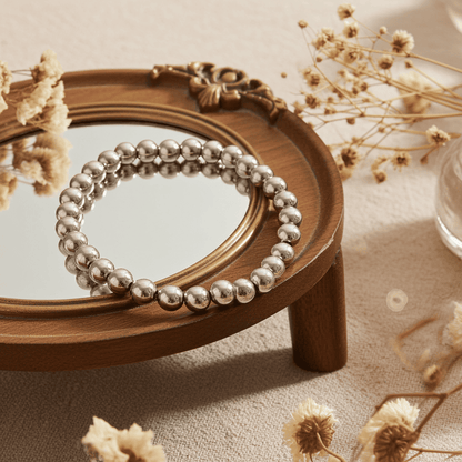 Slip-on beaded bracelets