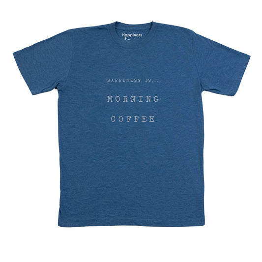 Men's Coffee T-Shirt, Heather Royal