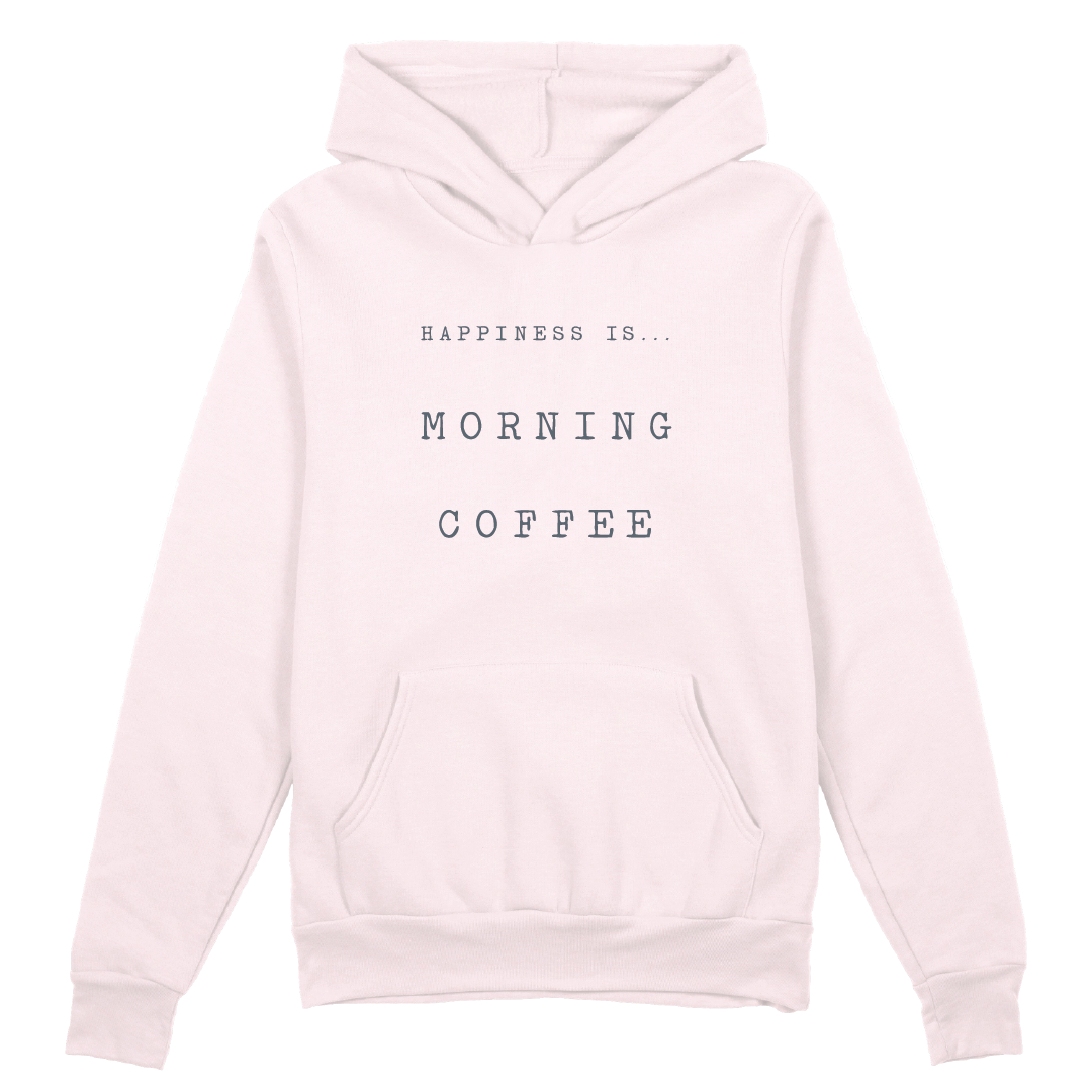 Unisex Coffee Crew Hoodie, Ballet Pink