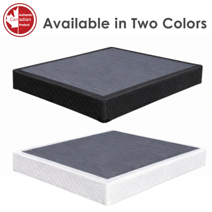 Ensemble matelas et sommier UltraFlex® EVOKE – Orthopédique, mousse à mémoire de forme rafraîchissante Smart Cool Gel, matelas FERME écologique (Fabriqué au Canada)