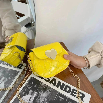 Color matching small square bag