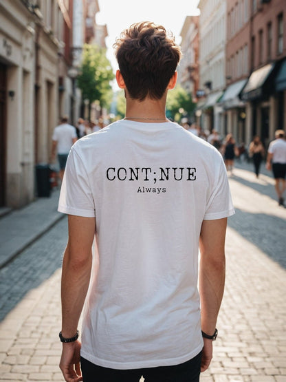 Cont;nue Tee