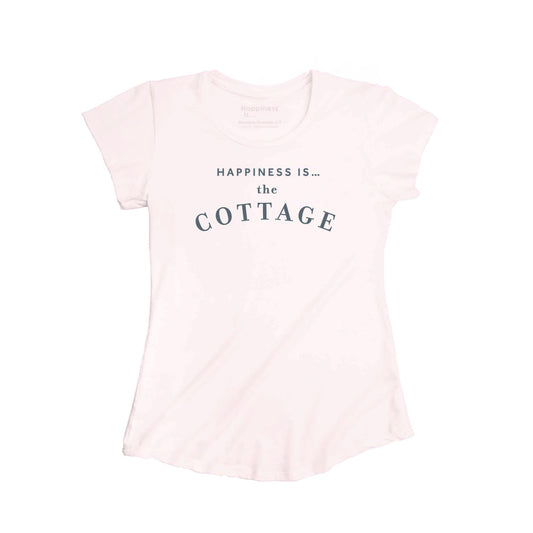 T-shirt en bambou coupe droite femme, Rose ballet