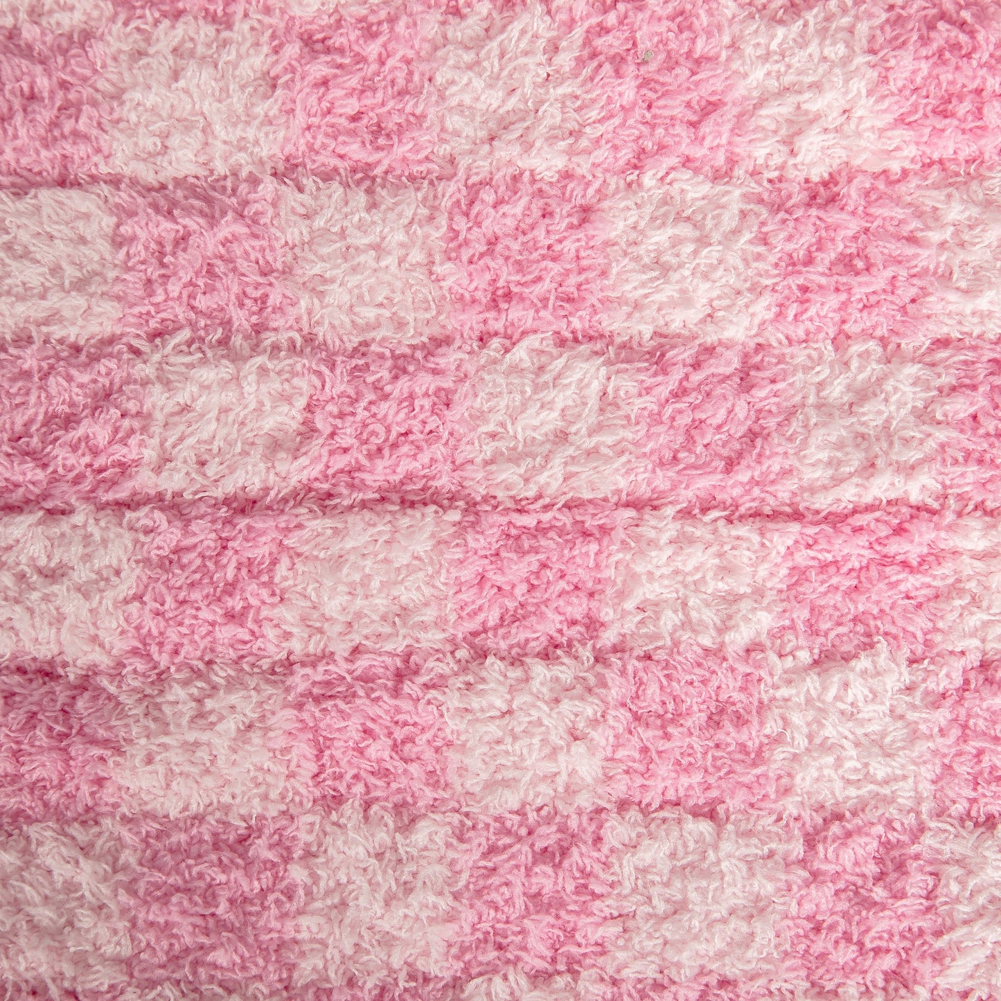 Cotton Candy Check Print Toddler Blanket