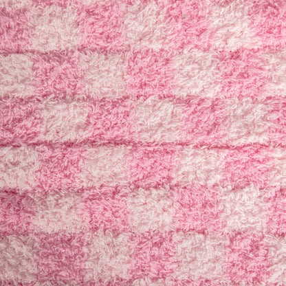 Cotton Candy Check Print Toddler Blanket