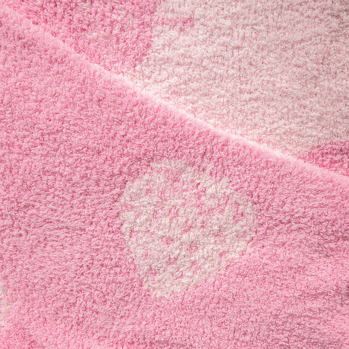 Cotton Candy Strawberry Print Extended Throw