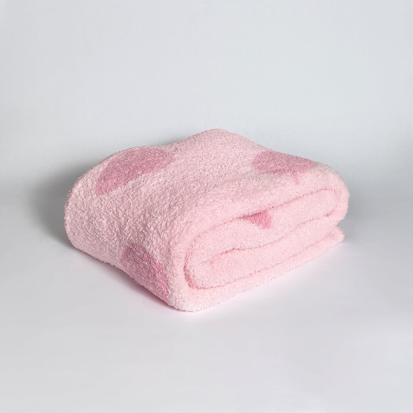 Cotton Candy Strawberry Print Extended Throw