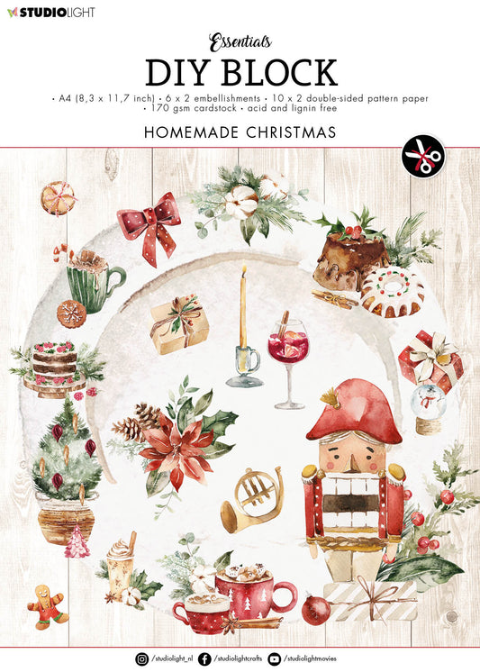 SL DIY Bloc Essentiels de Noël faits maison 297x210x9mm 32 Feuilles n°34