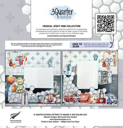 3 Quarter Designs Medical Staff Mini 12x12 Collection