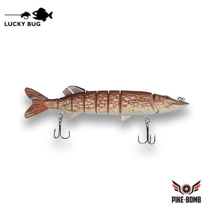 🍁Lucky Bug 5" Pike Bomb Lures