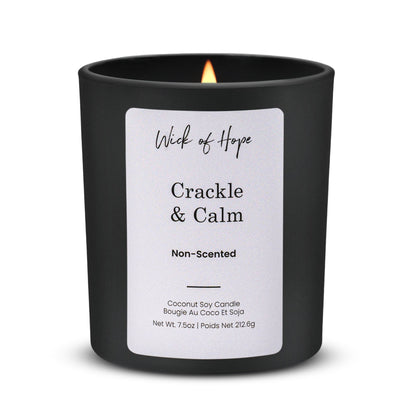 Crackle & Calm Candle | Unscented