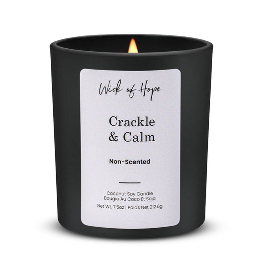 Crackle & Calm Candle | Unscented