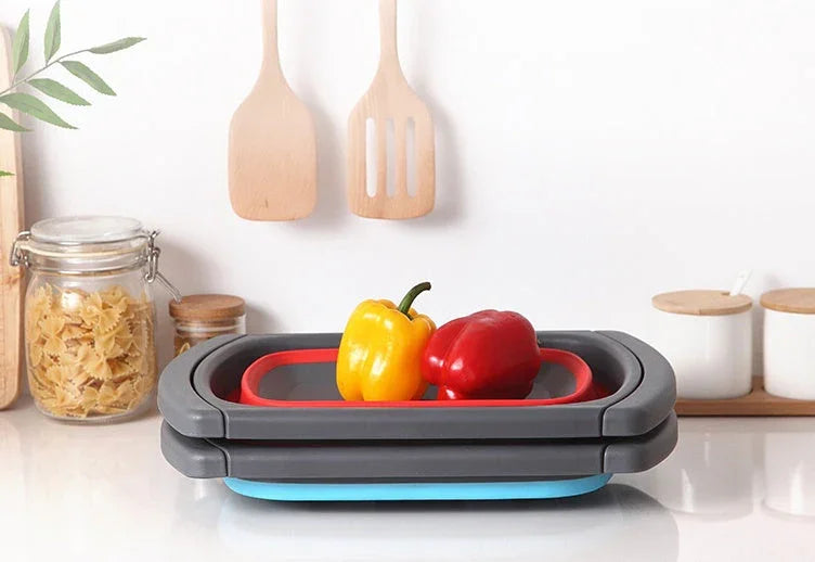 Bassin d'eau pliable créatif avec fonction de fuite