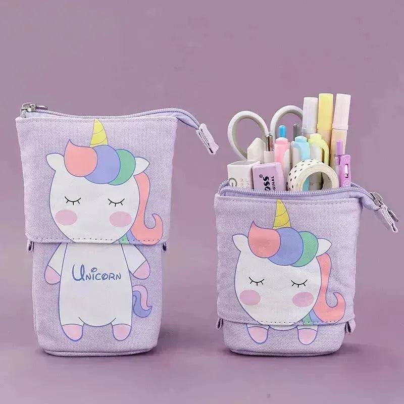 Creative student stationery canvas pencil bag