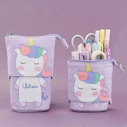 Creative student stationery canvas pencil bag