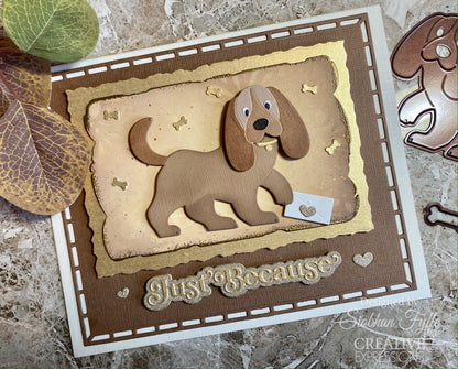 Creative Expressions Sue Wilson matrices de découpe Pet Pals Rufus
