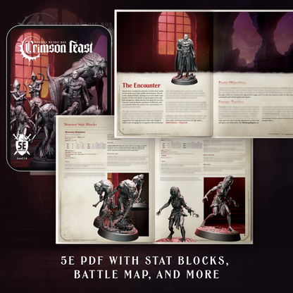 Crimson Feast | 5e Ready to Run Combat Encounter
