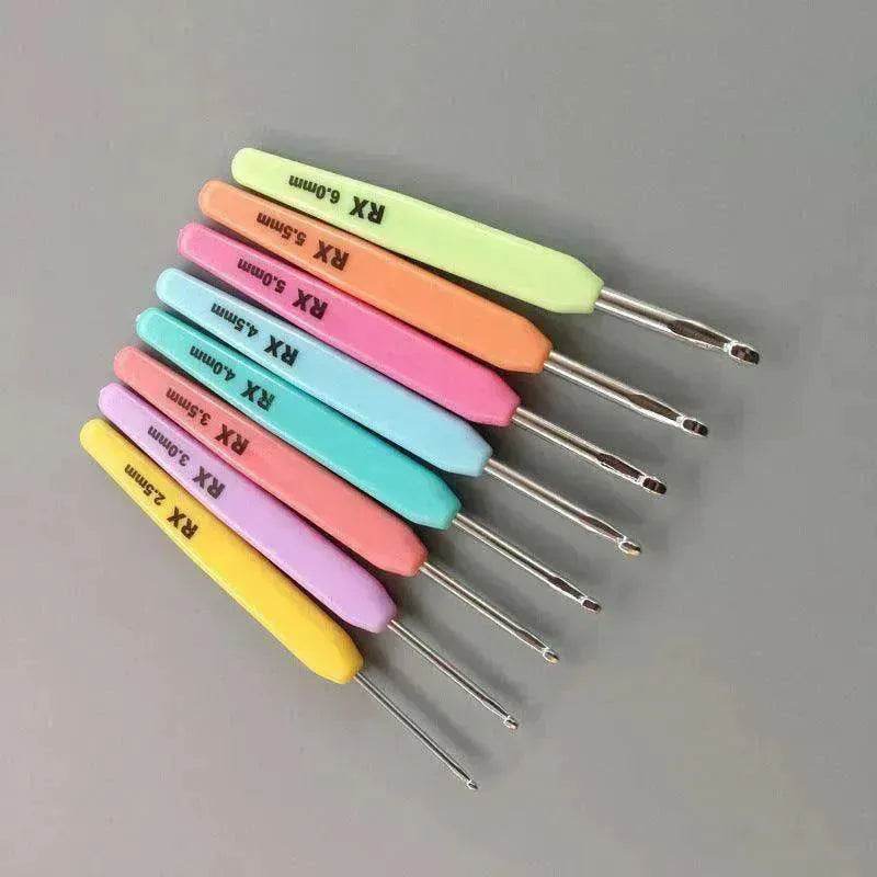 Crochet Tools Soft Plastic Handle Alumina Crochet